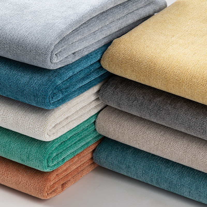 Chenille boligtekstiler/pyjamasstoffer